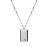 Collana Nomination Uomo Strong in Acciaio chirurgico (316L) Diamante 028343/065